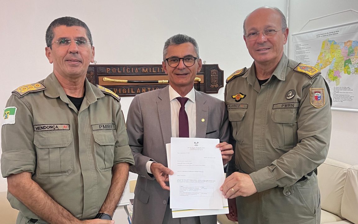 Francisco do PT destina R$ 140 mil em emendas para melhorar estrutura da Polícia Militar no Seridó