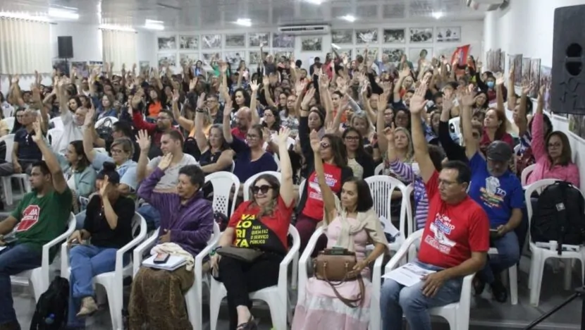 Professores da rede municipal de Natal realizam paralisação e ato público nesta terça-feira (5)