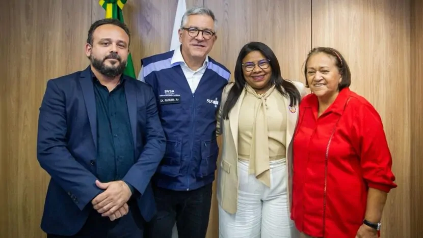 Prefeita de Parnamirim busca recursos em Brasília para saúde e turismo, com apoio da governadora