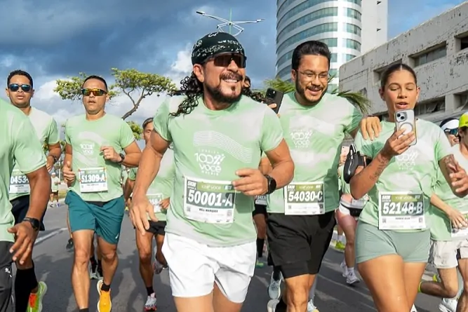 Corrida “100% Você” reúne esporte e música com Bell Marques nesta sexta em Natal