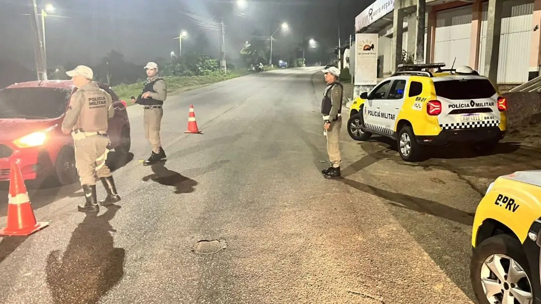 CPRE realiza três prisões por embriaguez ao volante na Grande Natal durante Operação Zero Álcool
