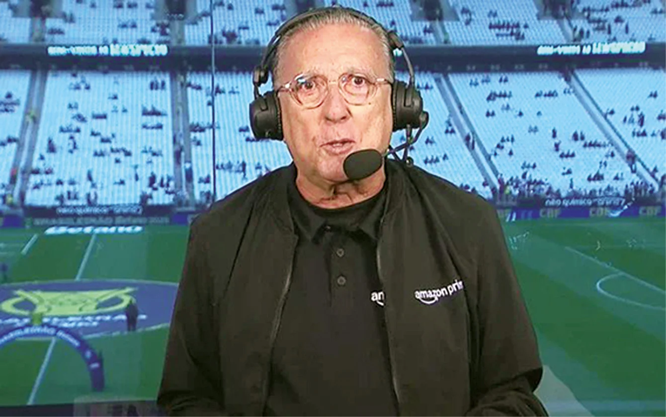 Galvão Bueno recebe alta após passar o Natal internado e fala sobre recuperação