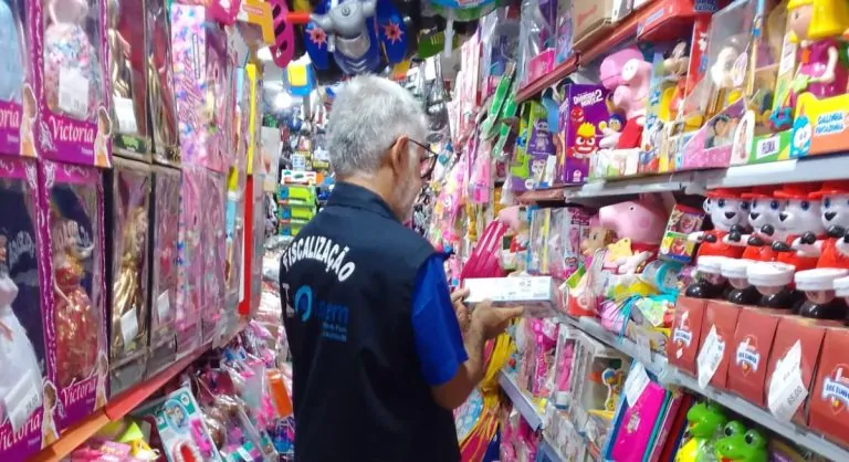 Operação Natal Seguro apreende brinquedos irregulares no RN e identifica mais de 90 mil produtos fora dos padrões no país