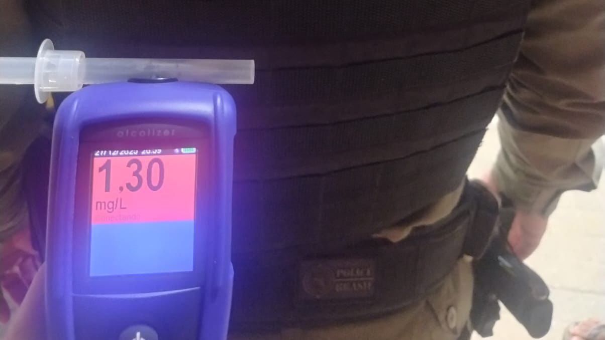 Homem é preso na Redinha após teste apontar quase quatro vezes o limite de álcool permitido