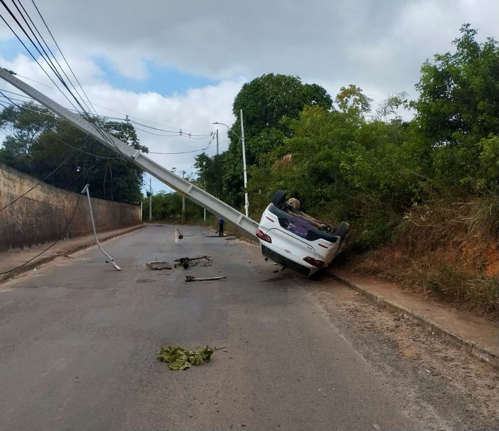 RN registra mais de 100 colisões contra postes no primeiro trimestre e deixa mais de 119 mil pessoas sem energia