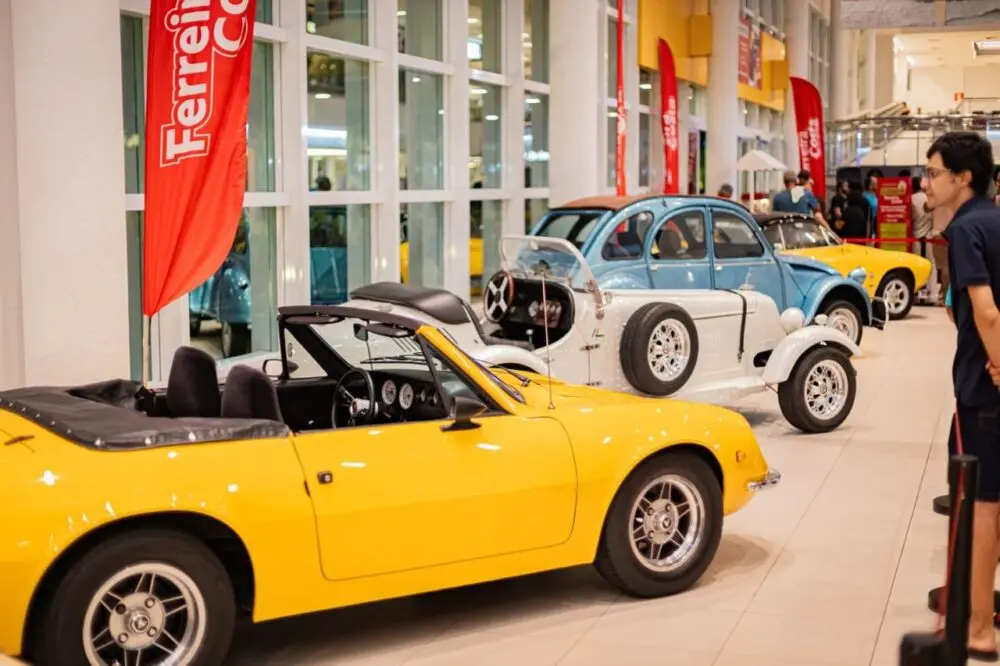 Exposição de carros antigos movimenta Natal neste fim de semana com entrada gratuita